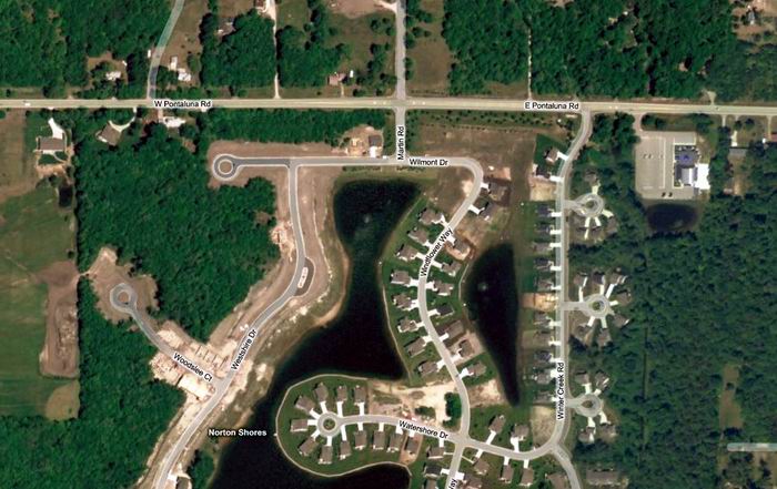 Pleasure Island Water Park - Aerial 2009